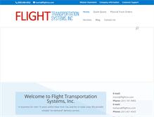 Tablet Screenshot of flightcsi.com